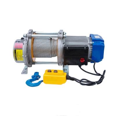 China Construction Hoist High quality Construction Winch Electric Pulley Engine Hoist With Aluminum Shell Hoist for construction site for sale