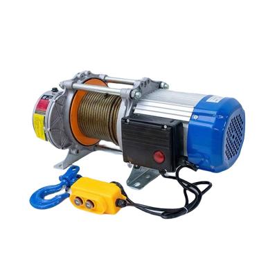 China Construction Hoist electric hoist 1000kg 500KG 220v 380v 50HZ 60HZ lifting height 30m cable pulling lifting electric wire rope hoist for sale