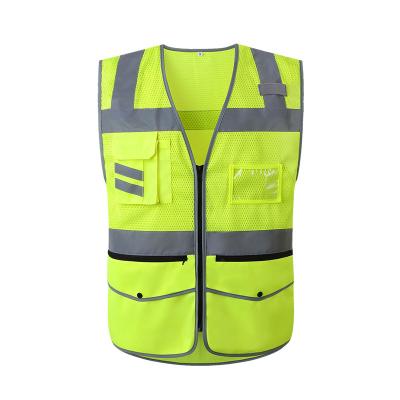 China Safety Reflective Reflective Safty Vest Jackets Seat Belt Reflective Vest for sale