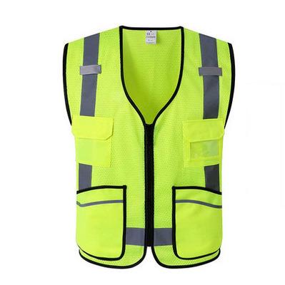 China Safety Reflective Reflective Safty Vest Jackets Seat Belt Reflective Vest for sale