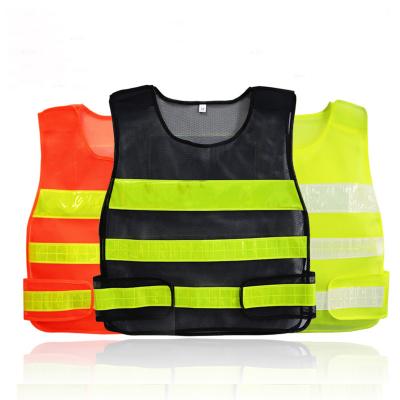 China Safety Reflective Reflective Safty Vest Jackets Seat Belt Reflective Vest for sale