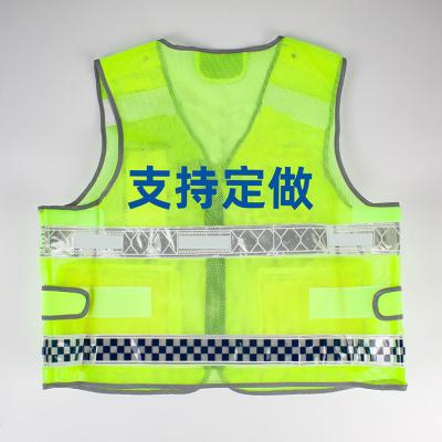 China Safety Reflective Reflective Safty Vest Jackets Seat Belt Reflective Vest for sale