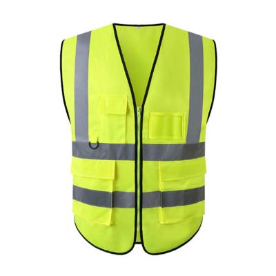 China Safety Reflective Reflective Safty Vest Jackets Seat Belt Reflective Vest for sale