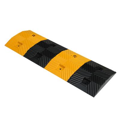 China Portable Road Protective Parking Lot Traffic Safety Equipment Plastic Speed ​​Bumps for sale