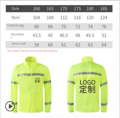 China Breathable Sun Protection Duty UV Outdoor Service Reflective Clothing for sale