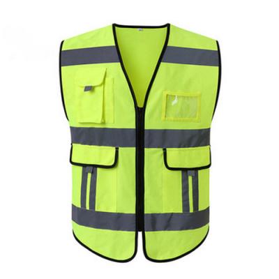 China Fluorescent Riding Construction Hygiene Vest Reflective Vest Traffic Workwear for sale