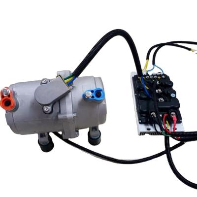 China Hot Selling 12volt DC Car Air Conditioner Compressor For Air Conditioner 210X148X163 mm for sale