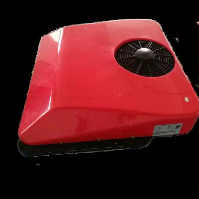 China 12v 24v Universal Truck Air Conditioner DC System Truck Air Conditioner For Truck Van Tractor Digger Excavator 800*800*148mm for sale