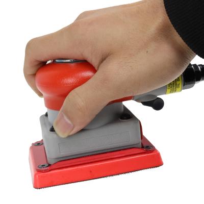 China 75/100mm Sandpaper Car Paint Orange Peel Square Model Pneumatic Dry Sander Thin Soft Ash Grinding LW-20331 for sale