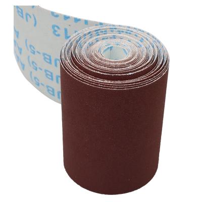 China emery cloth sand paper sand paper roll 50m abrasive cloth roll 103 for sale