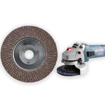 China Abrasive Grinding And Polishing Fin Disc Calcined Aluminum Grinding Wheel For Polishing Glass / Metal Page Wheel for sale