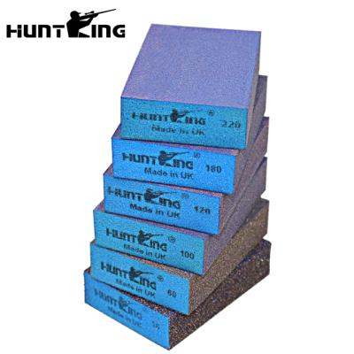 China Wholesale Customized Strong Good Quality Sponge Aluminum Oxide Blue Sandpaper for sale