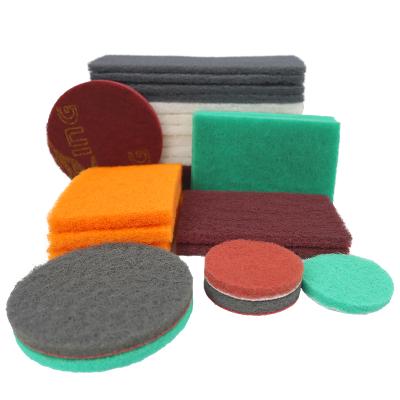 China 150*100mm scouring pad cleaning special abrasive cloth for polishing and cleaning electronic products for sale