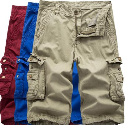 China Anti-Wrinkle Summer Six Pockets Cotton Men Short Pants High Quality 100% Half For Cloth for sale