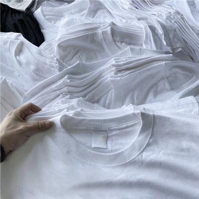 China Anti-Wrinkle Best Selling Plain White T Shirt Women's White T Shirt 100% Cotton T-shirt for sale