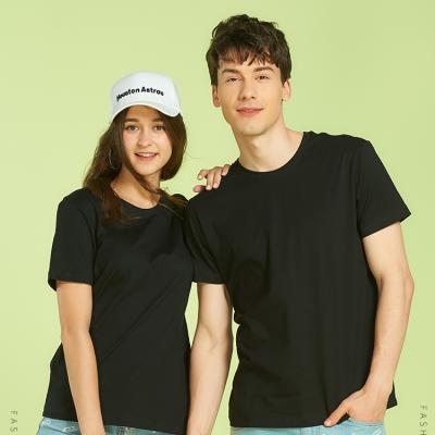 China Anti-Wrinkle Apparel Manufacturer Short Sleeve T-shirt Printing Unisex 100% Cotton T-shirt Custom Printing for sale