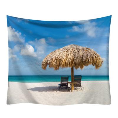 China Single wall rug hotsale nsa beach digital printed images beautiful for dorm decor for sale