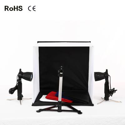 China Visual Light Foldable Photo Studio Photography Light Softbox LED Studio Photography Lightbox Soft Box Shooting Tent Kit for sale