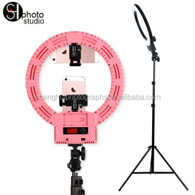 China Studio photography shooting battery supply 12 inch studio ring light kit for sale