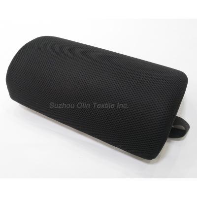 China Anti-Static Ergonomic Lumbar Cushion Bolster Half Moon Bolster Support Office Chairs Low Back Car Seats for sale