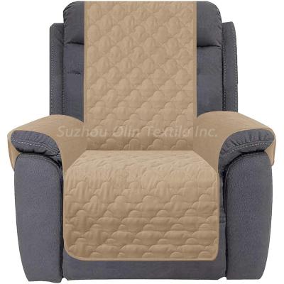 China Anti-Static Waterproof Non-slip Stay Cover Couch Chair Cover Recliner Furniture Protector In Place for sale