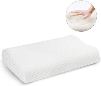 China Anti-Static Breathable Bamboo Memory Foam Contour Sleep Bedding Pillow for sale