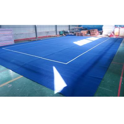 China High Grade Mat + Durable Sanda Competition Field Wooden Mat Floor Wushu Layer Mat With Good Quality for sale