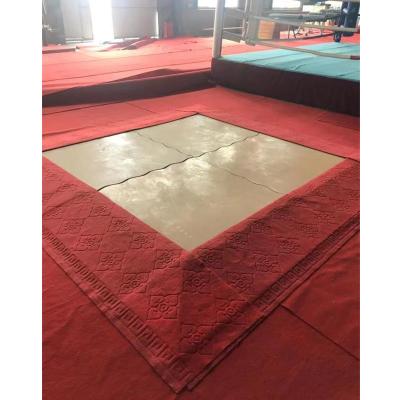 China Professional Floor Aerobics Equipment Art Gymnastic Field For Competition 12 X 12 M for sale