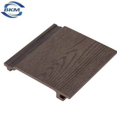 China Modern Price China Wood Anti UV Plastic Composite Wall Cladding WPC Exterior Wall Panel for sale