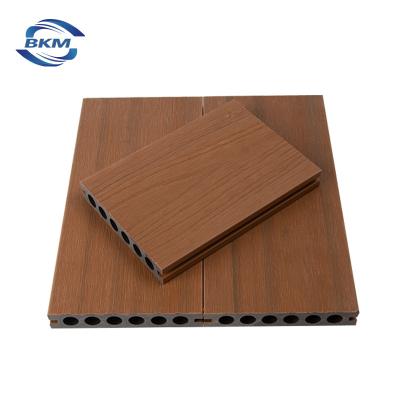 China Manufacturer Hollow Solid Outdoor Wooden Modern Garden Plastic Wpc Panels Flooring Co-extrusion Composite Deck for sale