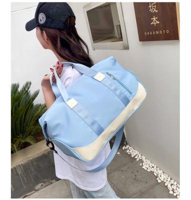 China Custom Large Capacity Luggage Filter Frames Travel Women Luxury Foldable Travel Bag for sale