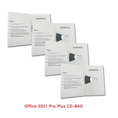 China Office 2021 Professional Plus Plus /Office 2021 Pro Cd-Bag Can Reinstall Latest English/French Language Version Office Supply for sale