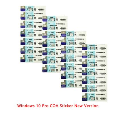 China Windows 10 Professiona Free Shipping DHL Online Activation Win 10 Pro COA Sticker Windows 10 Pro Retail Use Key Sticker for sale