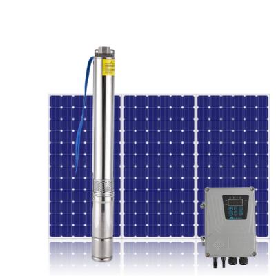 China Other Irrigation Agriculture Deep Well DC Solar Submersible Water Pump for sale