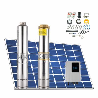 중국 Other Plastic Impeller Deep Well Controller 48v 20hp DC Submersible Solar Water Pump Kit 판매용