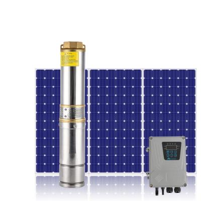 China Other 4 Inch 1100w Deep Well Pump Solar DC Solar Power Submersible Water Pump for sale