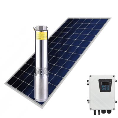 China Other Irrigation Agriculture Solar DC 1100w Deep Well Pump Solar Water Pump for sale