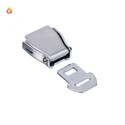 China Seat Belt Clip Car Accessories Airplane Seat Belt Buckle Aviation Aluminum Seat Buckle for sale