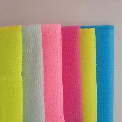 China Dead Skin Remove Gift Promotion Products Wash Set Hot Sale Nylon Wash Cloth Skin Massage Printed Exfoliating Nylon Towel for sale