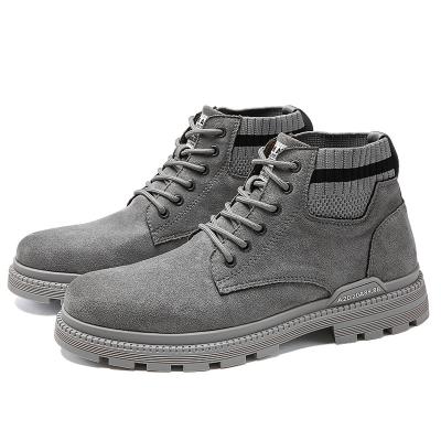 China 2019 Anti-Smell Mens Army Jungle Boots Suede Leather Military Desert Boots Combat Outdoor Work Trekking Walking Tactical Boots for sale