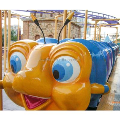 China China kiddie rides used mini big worm train cheap roller coaster for sale 80KVA for sale