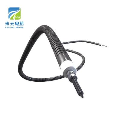 China Hotels Laiyuan customized industrial heater resistencia D6.5 flexible tubing tubular heating element for sale