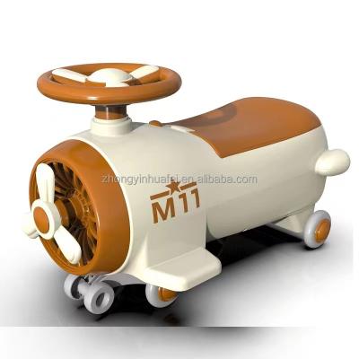 China Hard New Model MINI Outdoor Children Kids Swing Cars Cheap Baby Plastic Twist Car Ride On Toys Car for sale