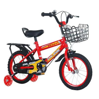 China Hard Hot sale new carbon steel frame and fork kids bike waterproof saddle single speed child bike for sale