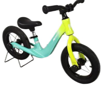 China Hard Hot sale Blue children's balancing car bicycle for 2 years old 10/12/14 inches children bicycle for sale