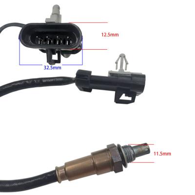 China High quality hot sale metal motorcycle parts for qiangjiang BN600 GN600 oxygen sensor with 4line oxygen sensor OEM LDOSS4028030 for sale