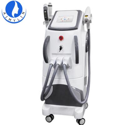 China Hot Selling Hair Removal 3 IN1 IPL+RF+YAG OPT hair removal machine q switch ND yag laser tattoo removal skin rejuvenation machine for sale