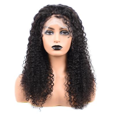 China Wholesale Figured Curly Curly Top Hairline Human Hair Wigs For Black Women, 150% 180% HD Human Hair Lace Front Wigs for sale