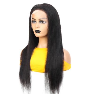 China Top & Natural Hairline Figured 12A Grade Indian Virgin Unprocessed Transparent Distributor Hair Full Lace Wig One Full for sale