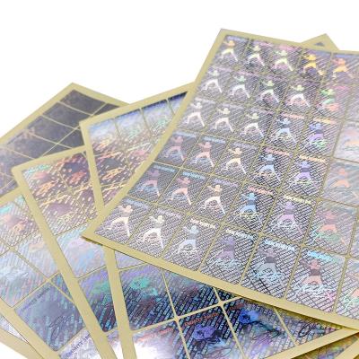 China Anti-counterfeit Yutai Multifunctional Hologram Sticker Digital Printing Unique Sequential Serial Numbering For High-security Application Product for sale